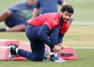 Russell Wilson's ability to turn things around in a hurry has become a trademark of his game. (Christian Petersen/Getty Images)