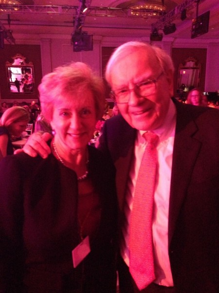 Linda McMahon and Warren Buffett at the Fortune Most Powerful Women summit this month in Washington, D.C. 